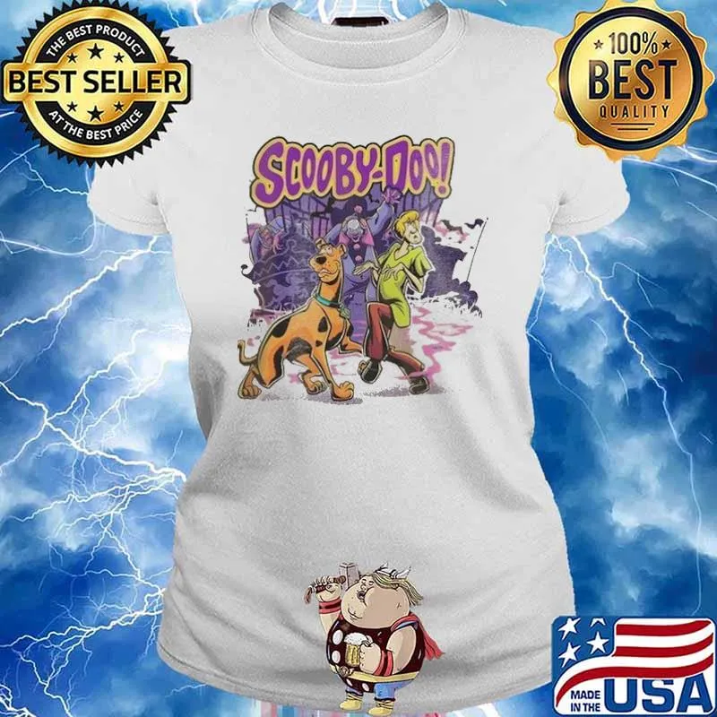 Scooby doo disney halloween s Ladies tee