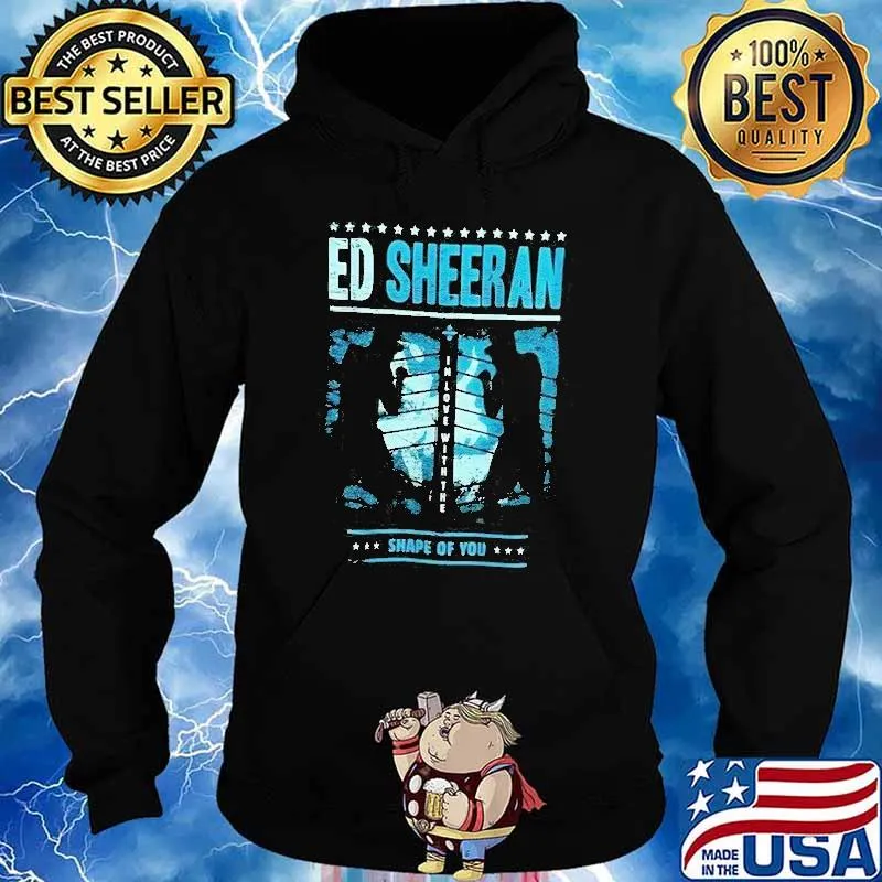 Shafe Of You Ed Sheeran Tour 2023 Music Songs The Mathletics Concert s Hoodie