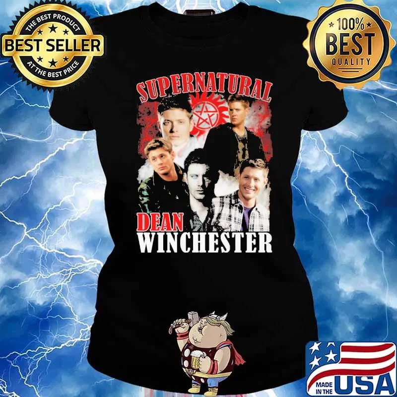 Supernatural dean winchester singer music shirt