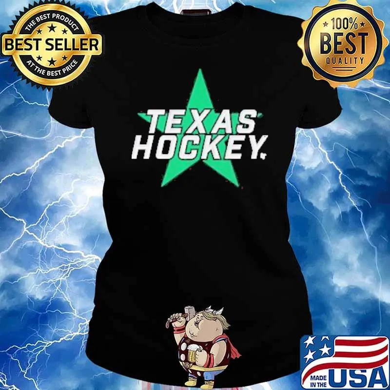 Texas Hockey Dallas star sport Shirt Ladies tee