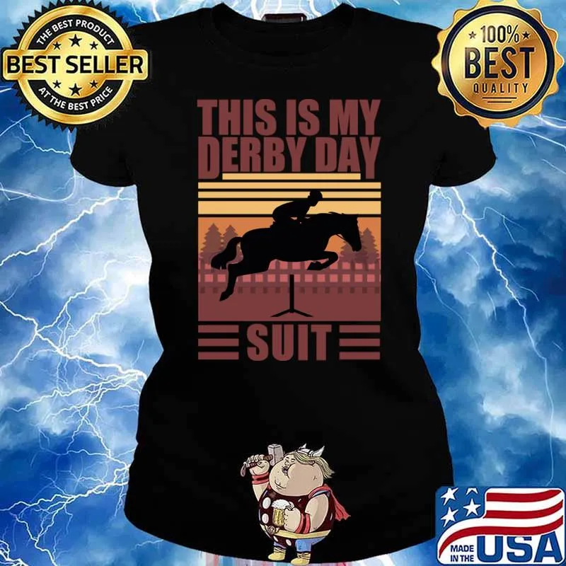 This Is My Derby Day 2023 Suit Vintage T-Shirt Ladies tee