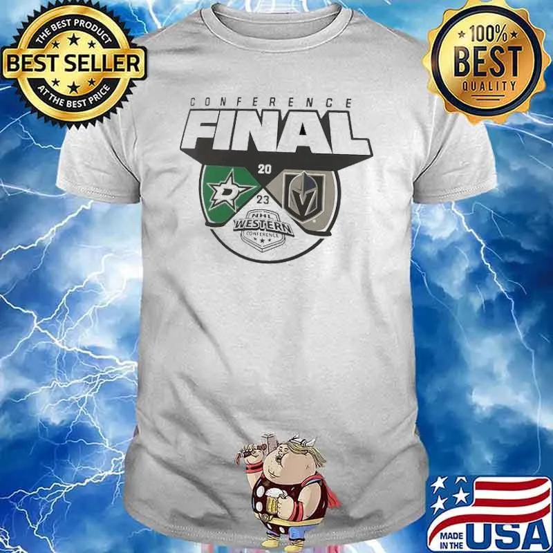Vegas vs. Dallas Stars 2023 Stanley Cup Playoffs Western Conference Final Shirt