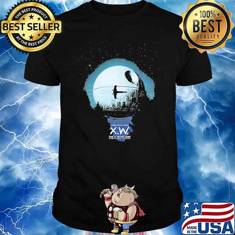 X Wing Ship Space Star Wars shirt