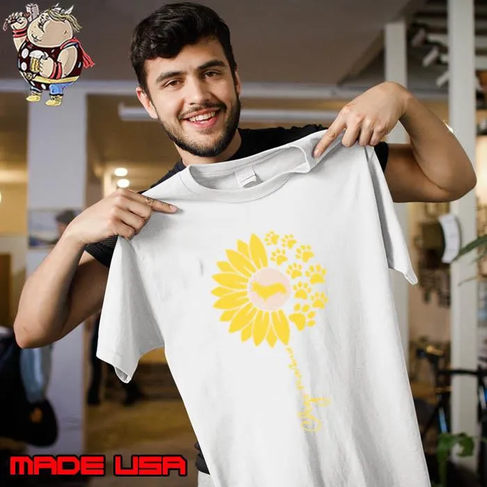 Best corgi Sunflower Paws s Unisex