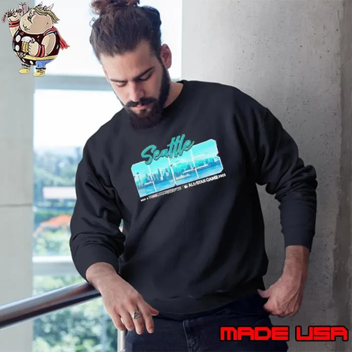 Best seattle 2023 MLB All-Star Game City Retro Shirt Sweatshirt
