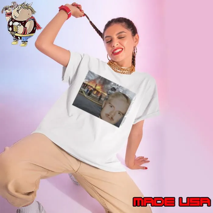 Funny lloyd Meme Fire Shirt Ladies tee