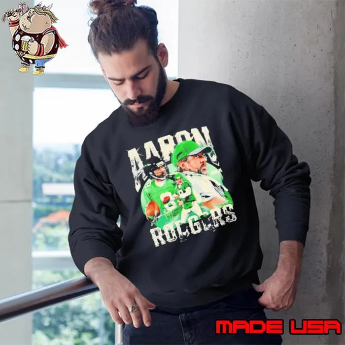 Aaron Rodgers New York Jets signature s Sweatshirt
