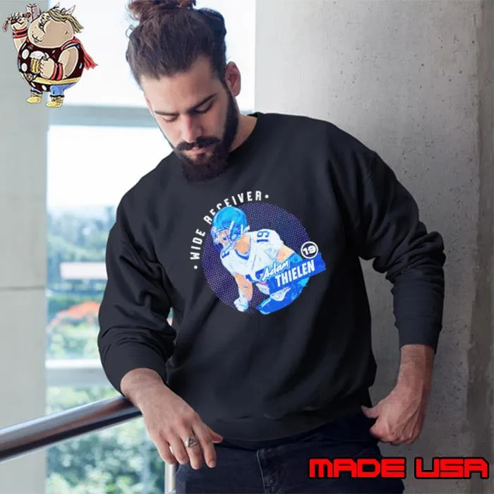 Adam Thielen Carolina Panthers Dots s Sweatshirt