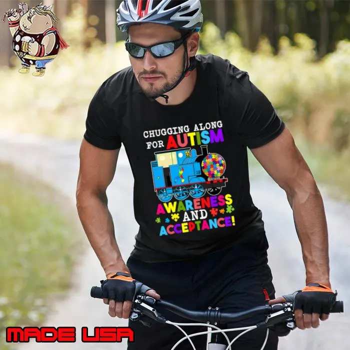 Autism Train Chugging Along For Autism Awareness And Acceptance T-Shirt