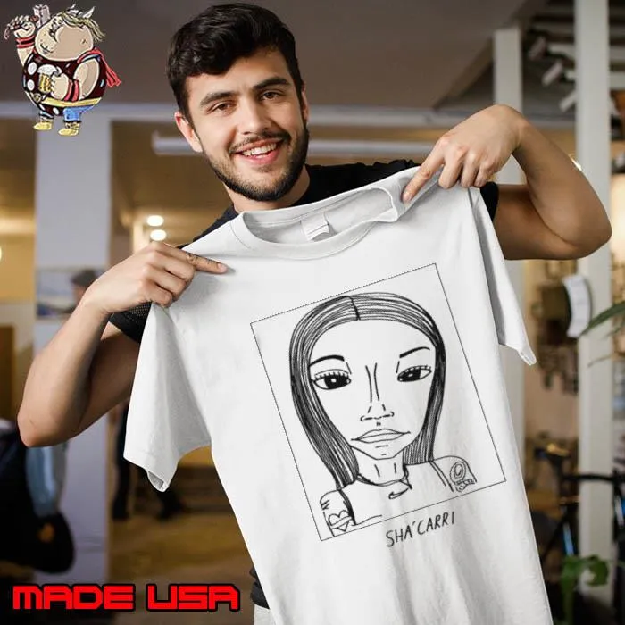 Badly Drawn Celebrities - Sha'Carri Richardson Shirt