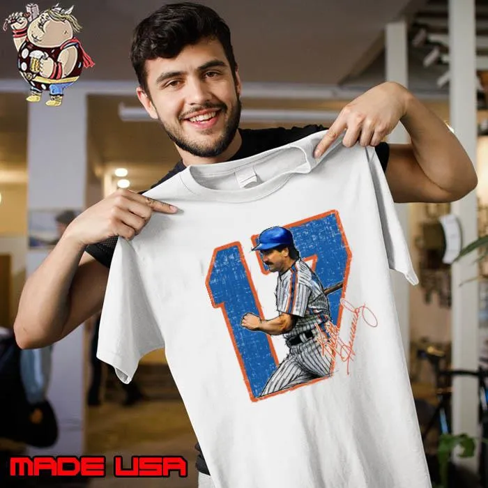 Best keith Hernandez New York M Game Signature T-Shirt