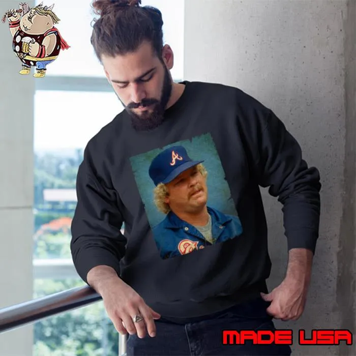 Bob Horner American Baseball Player Atlanta Braves, 1978 T-Shirt Sweatshirt