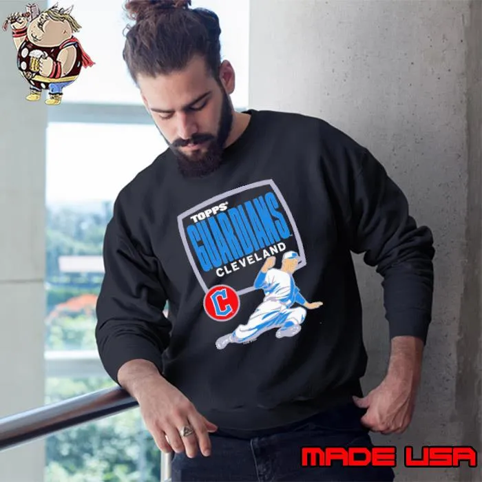 Cleveland Guardians Topps Football s Sweatshirt