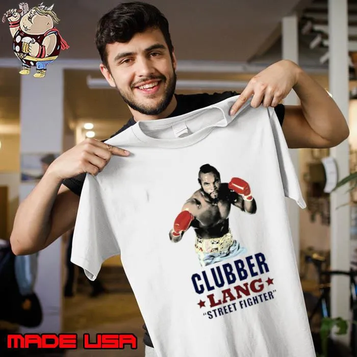Clubber Lang Street Fighter Star American Boxer T-Shirt Unisex