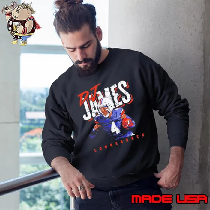 D.J. James Player Cornerback Auburn Tigers s Sweatshirt