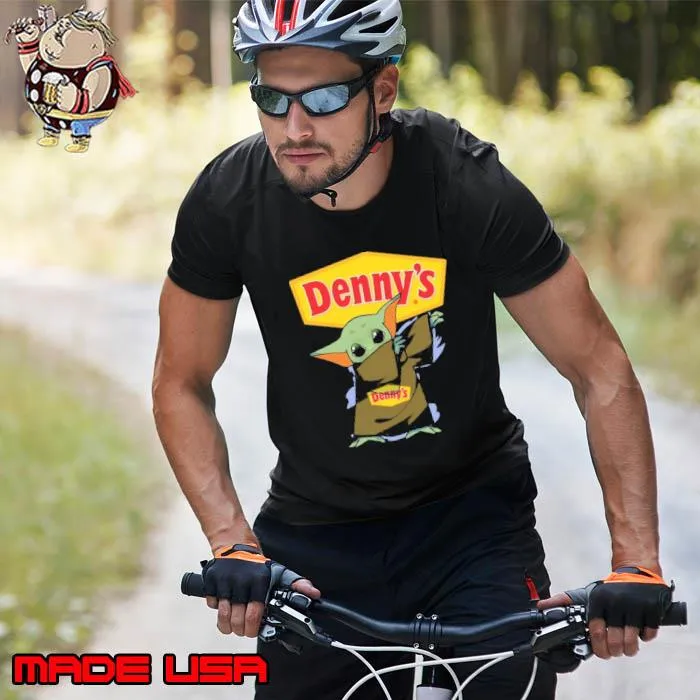 Denny's baby yoda wear clothes logo shirt