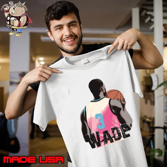 Dwyane Wade 1982 Miami Heat Of NBA Championships Basketball T-Shirt