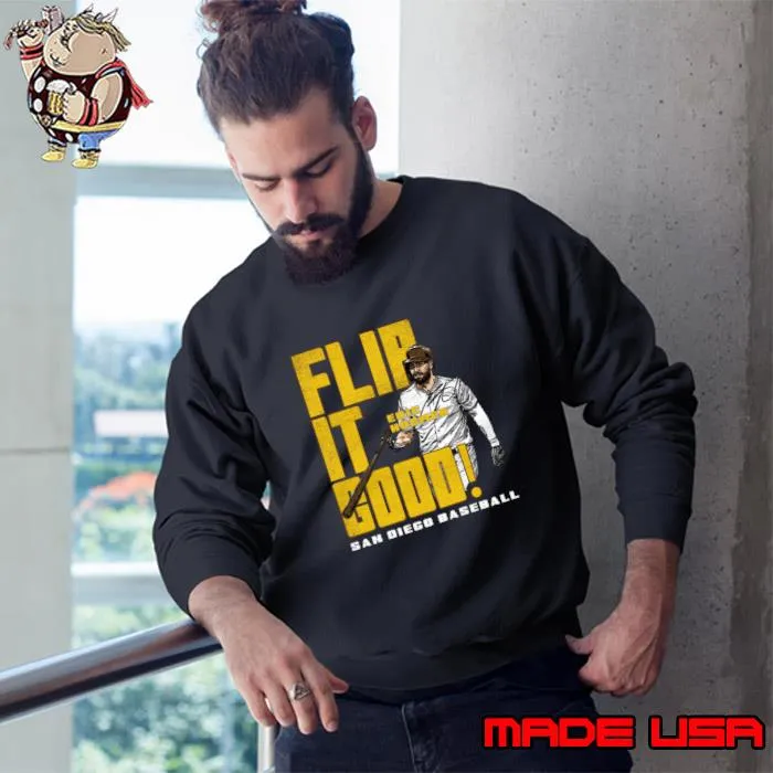 Eric Hosmer San Diego Baseball Bat Flip T-Shirt Sweatshirt