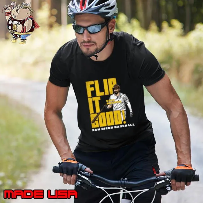 Eric Hosmer San Diego Baseball Bat Flip T-Shirt Unisex
