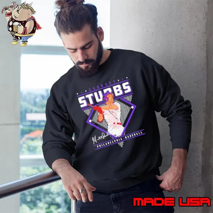 Garrett Stubbs Philadelphia Phillies baseball Diamond signature s Sweatshirt