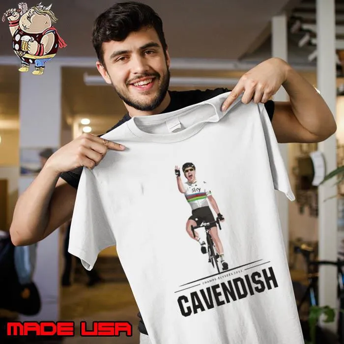 Mark Cavendish cycling art print Shirt
