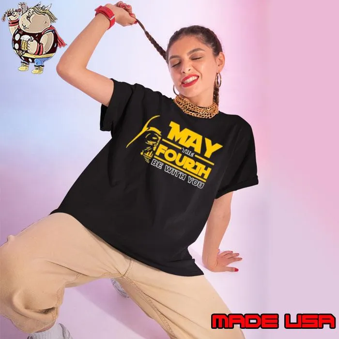 May the fourth be with you star wars s Ladies tee