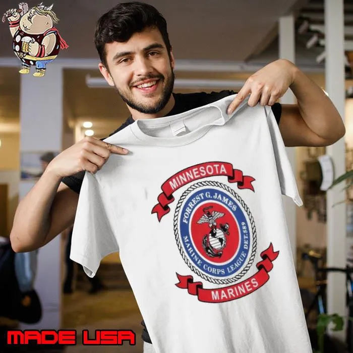 Minnesota marines forrest james corps shirt