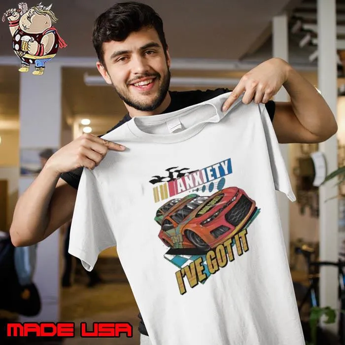 Official dave Tv Series Nascar Anxiety I’ve Got It Shirt