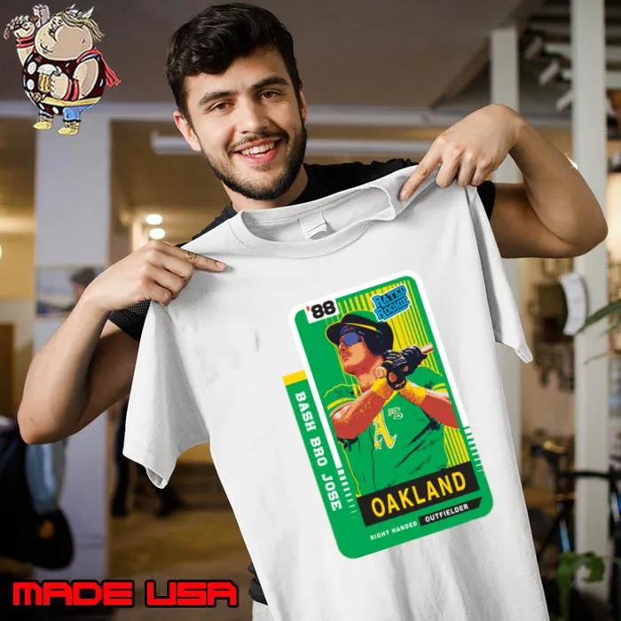Original jose Canseco rated rookie right handed oakland T-Shirt