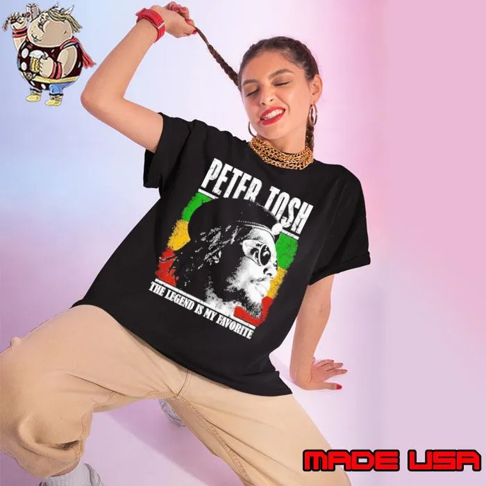 Peter tosh the legend is my favorite flag s Ladies tee