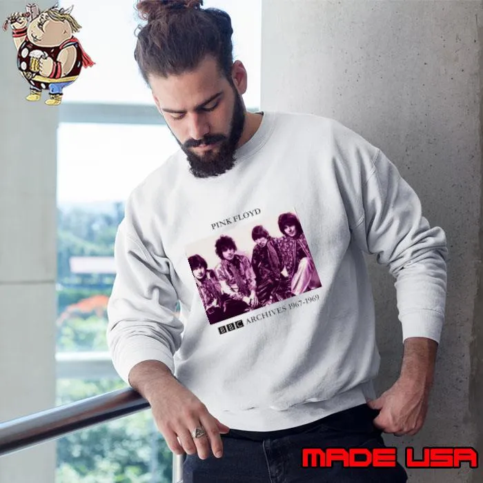 Pink Floyd BBC Archives 1967 1969 Music Band T-Shirt Sweatshirt