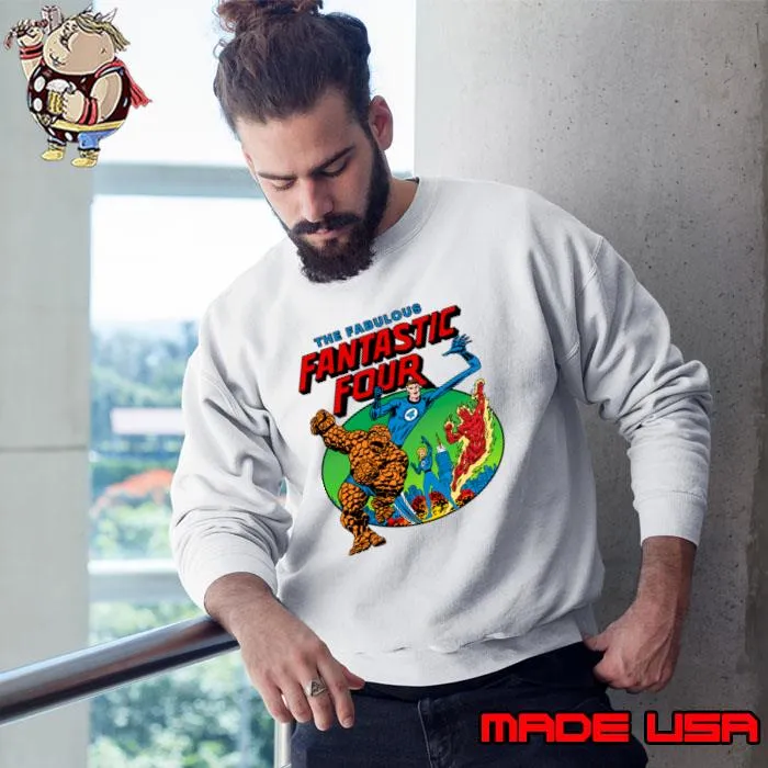 Retro The Fabulous Fantastic four cover T-Shirt Sweatshirt