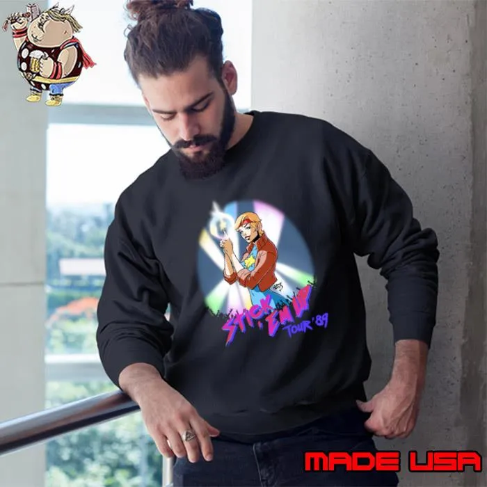 Stick Em Lip Dazzler Tour 89 T-Shirt Sweatshirt