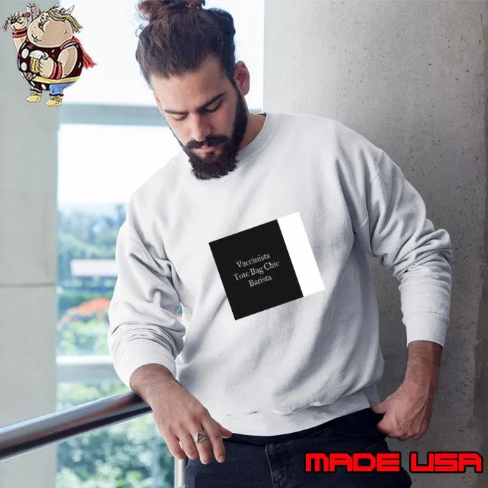 The 1975 merch at their very best bfiafl music lyric matty vaccinista tote bag chic barista T-Shirt Sweatshirt