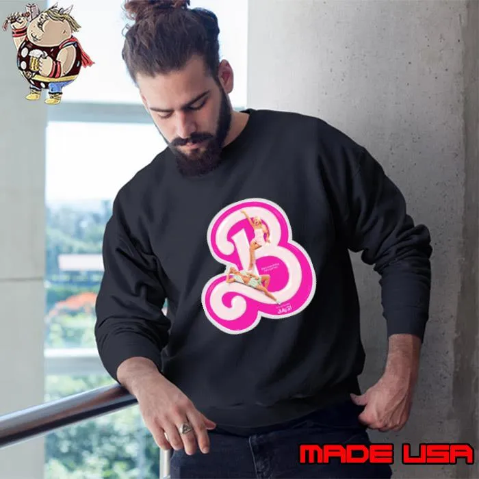 The Barbie Movie Logo Pink T-Shirt Sweatshirt