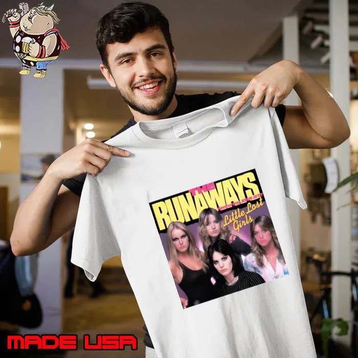 The runaways little lost girls featuring joan jett for fans T-Shirt