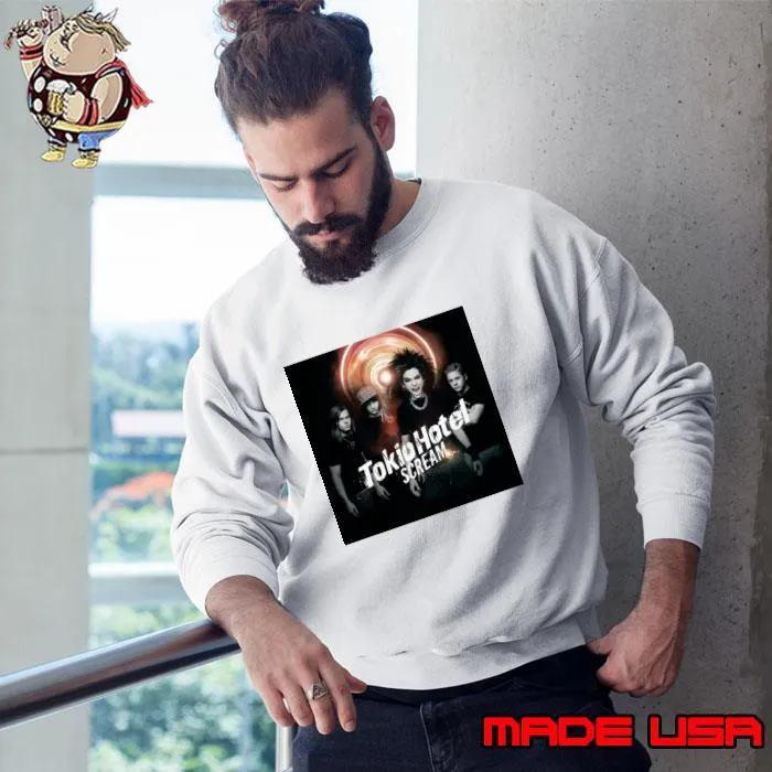 Tokio Hotel Screams 2007 Band Rock T-Shirt Sweatshirt