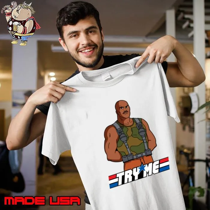 TRY ME - BLM - 90s CARTOONS T-Shirt