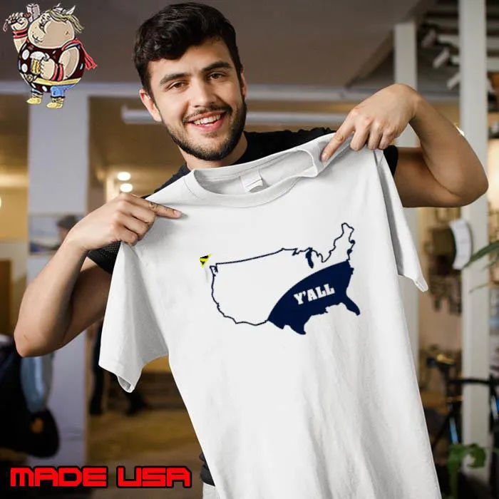 Y'All Map Shirt