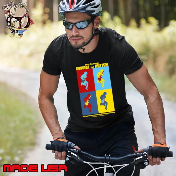 2023 16th Annual Concert for Autism teaser shirt yellow font T-Shirt Unisex
