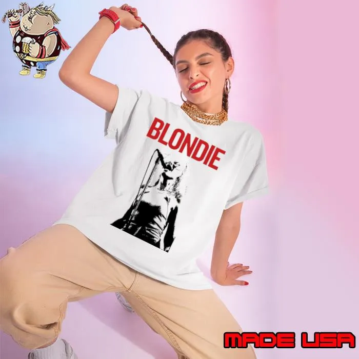Blondie Tour an American rock band founded in 1974 in New York City T-Shirt Ladies tee
