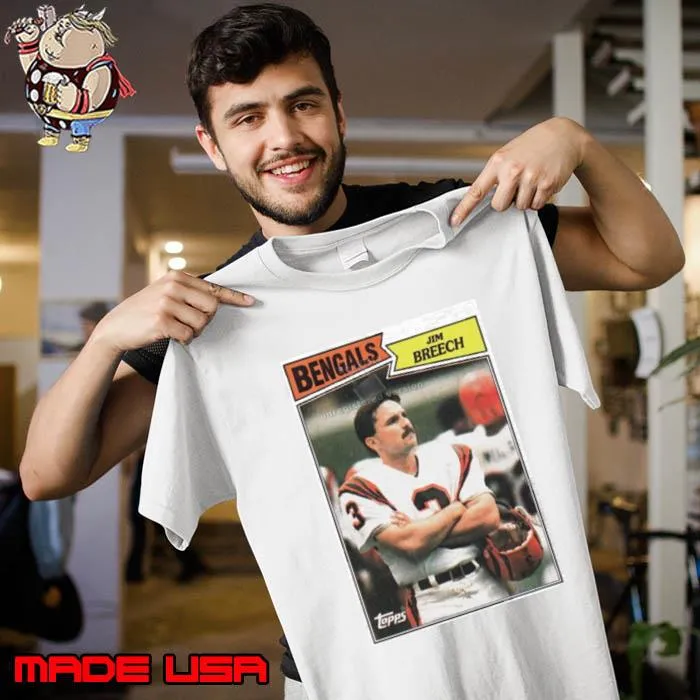 Cincinnati Bengals Jim Breech retro shirt (watermarked)