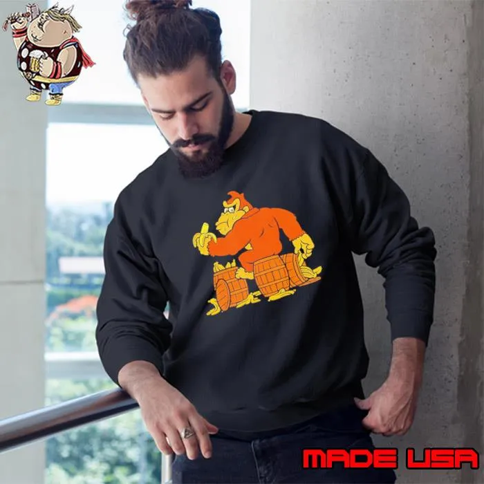 Donkey Kong Banana Cartoon Shirt