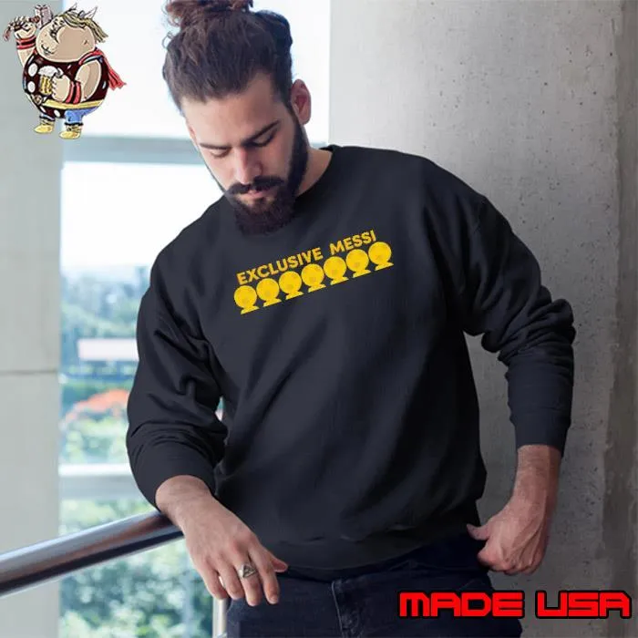 Exclusive Lionel Messi Ballon d’Or US Open Cup Shirt Sweatshirt