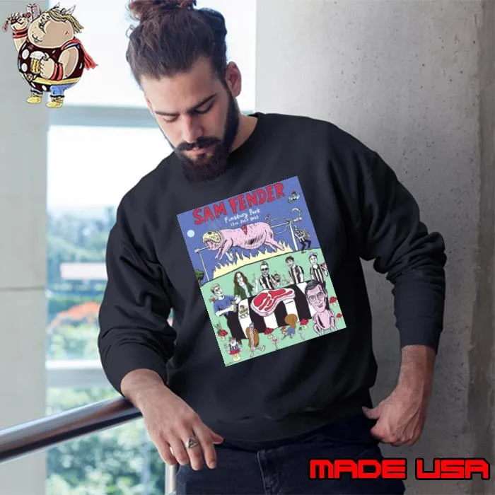Finsburg Park Sam Tour 2022 Poster Shirt (watermarked)