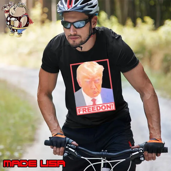 FREEDON Trump Mugshot President Shirt Unisex