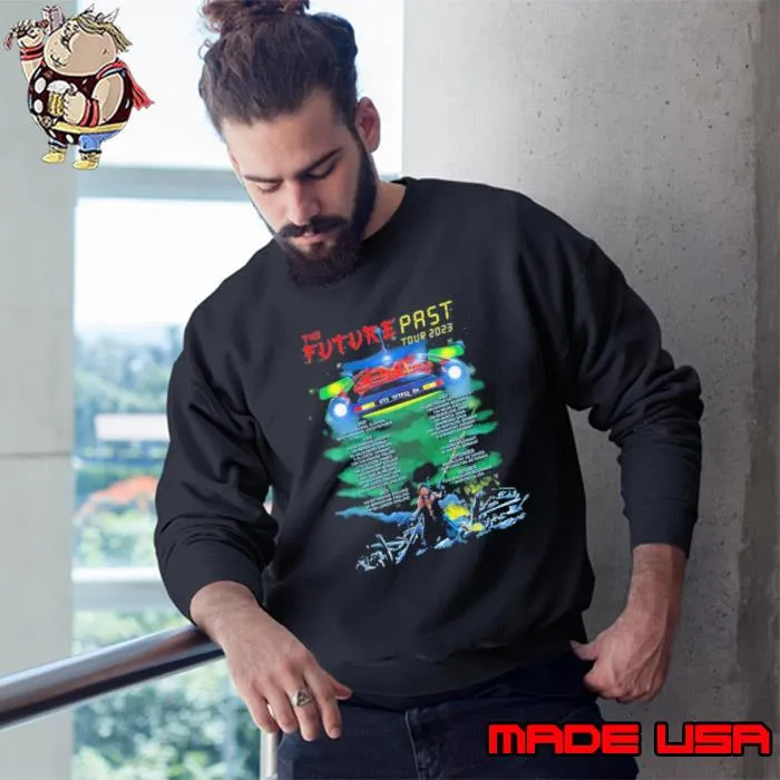 Future Past Tour Stranger Iron Maiden Tour 2023 Shirt