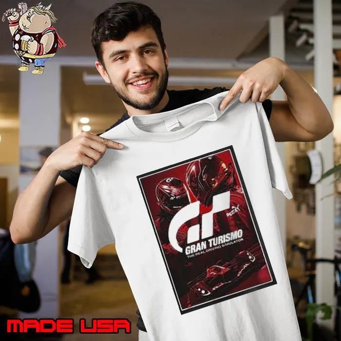 Gran turismo the real driving simulator nascar shirt