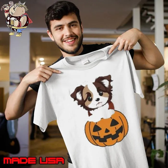 Halloween Dog Pumpkin Shirt