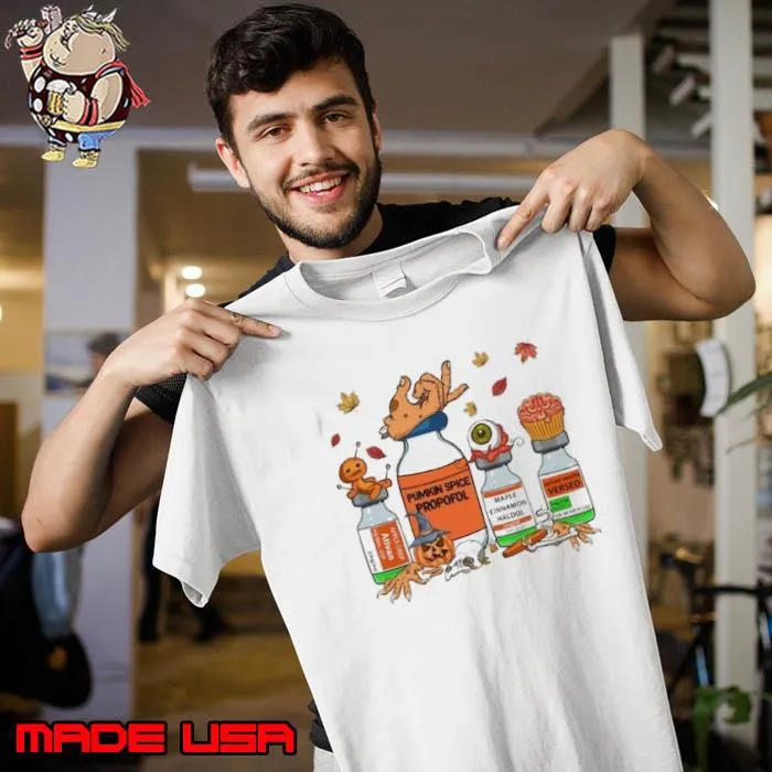 Halloween Nurse Pills Shirt